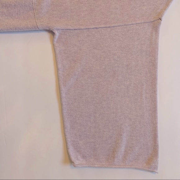 Pure Jill Lilac Kimono Cotton Cashmere top - Picture 9 of 10